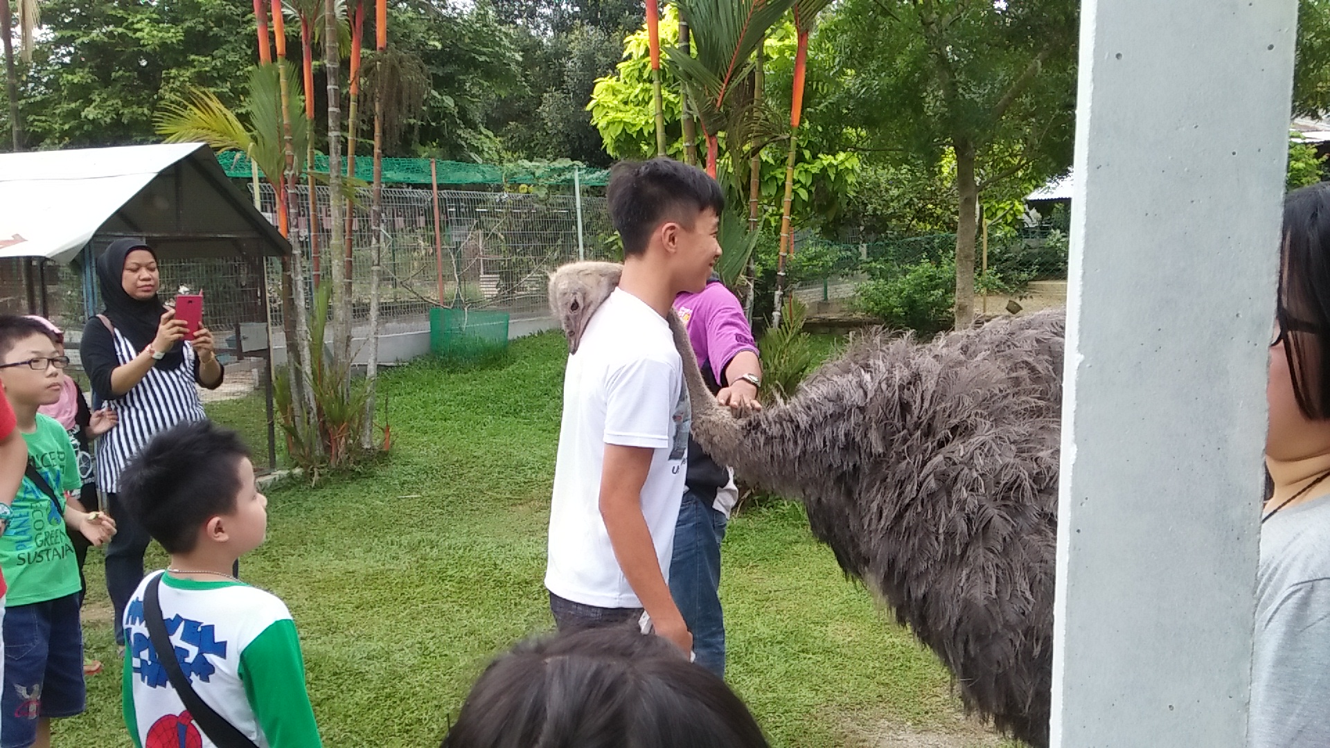 Puteri hugging boy
